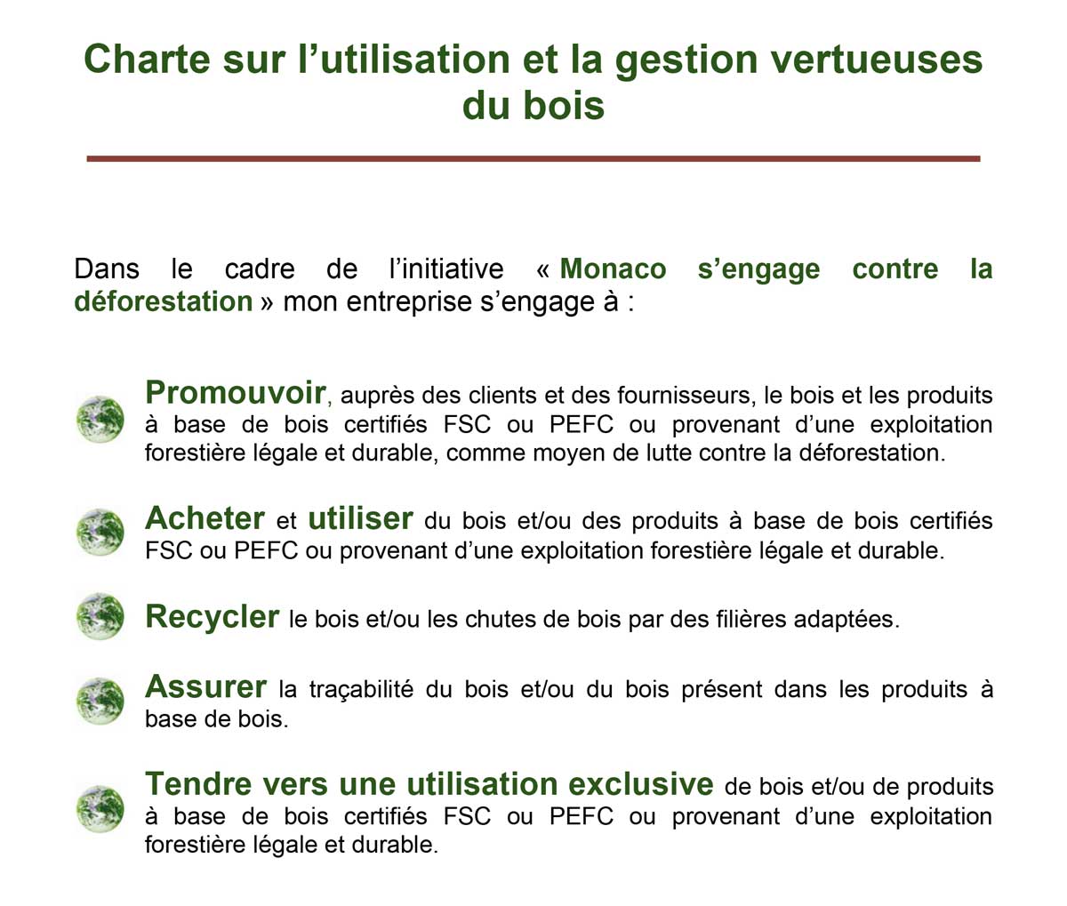 monaco s'engage contre la deforestation